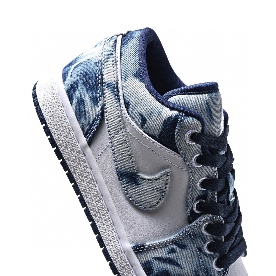 EI -AJ1 Low Washed Denim