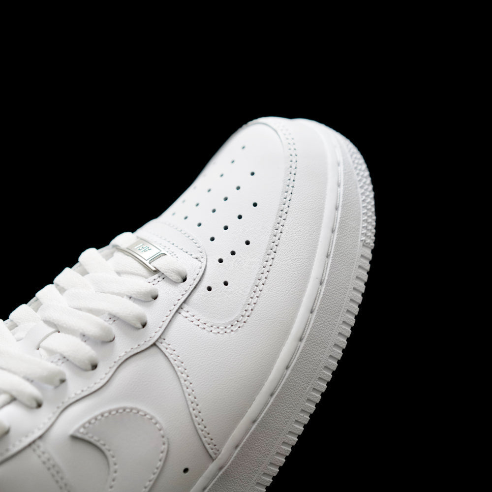 EI -AF1 Pure White Low Top