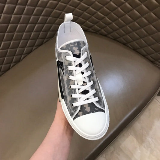 EI -DIR B23 Black and White LOW-TOP SNEAKER