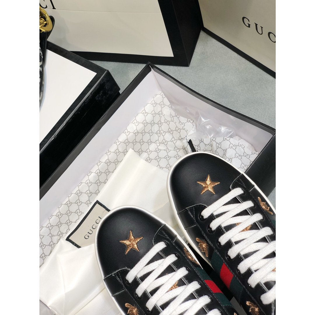 EI - GCI  Ace Embroidered 'Bees and Stars Sneaker 064