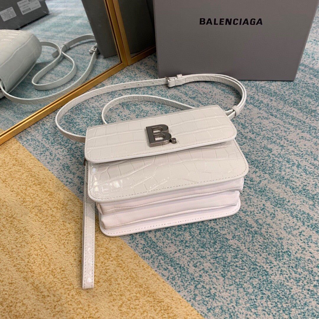 Balen Bolso Bandolera B In White, For Women,  Bags 7in/18cm