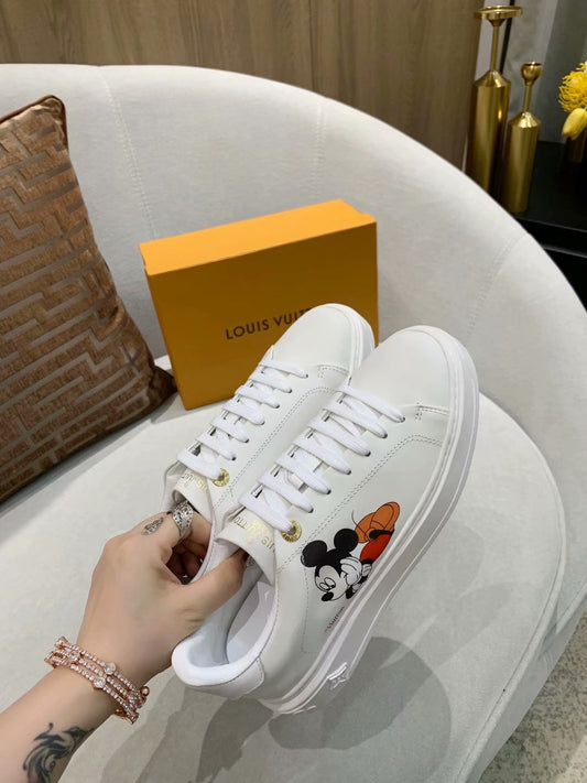 EI -LUV Time Out MK White Sneaker