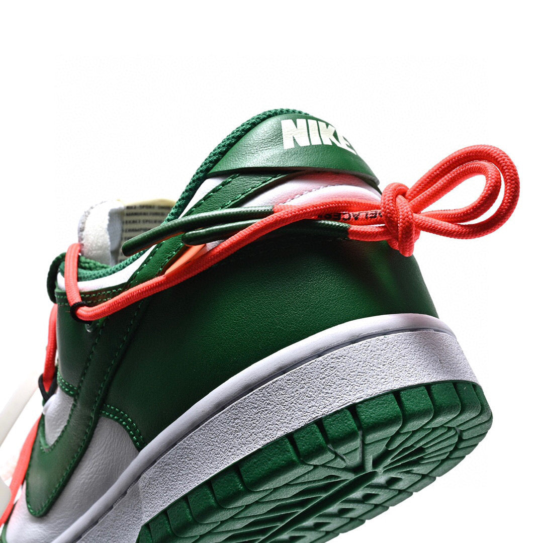 EI -OW x Dunk white and green