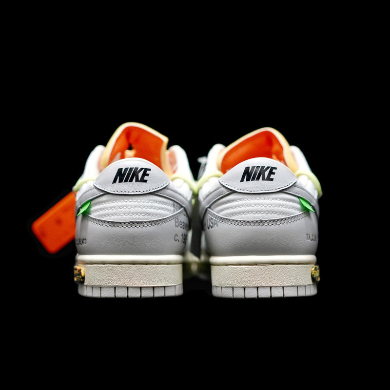 EI -OW x Dunk (NO.43) green shoelace orange buckle