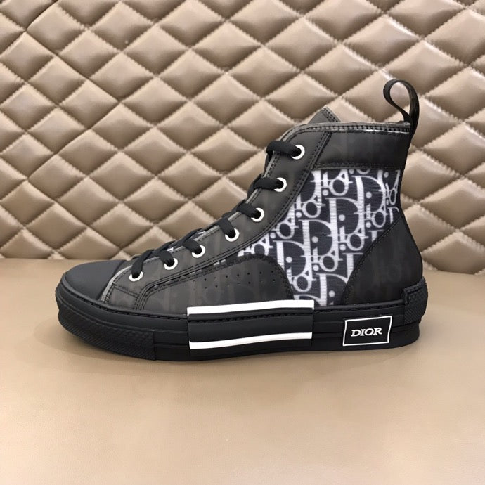 EI -DIR B23 Black HIGH-TOP SNEAKER