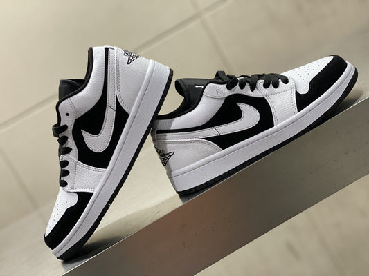  Nike Air Jordan 1 Low &#8216;White Black&#8217; For Men