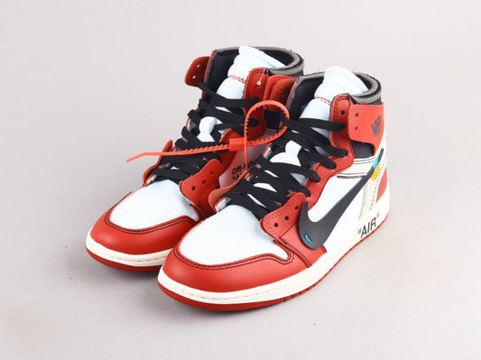 EI -OW x AJ1 White Red