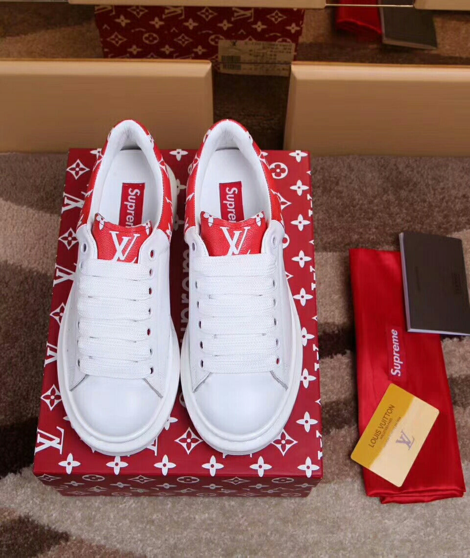 EI -LUV AC Sup Red White Sneaker