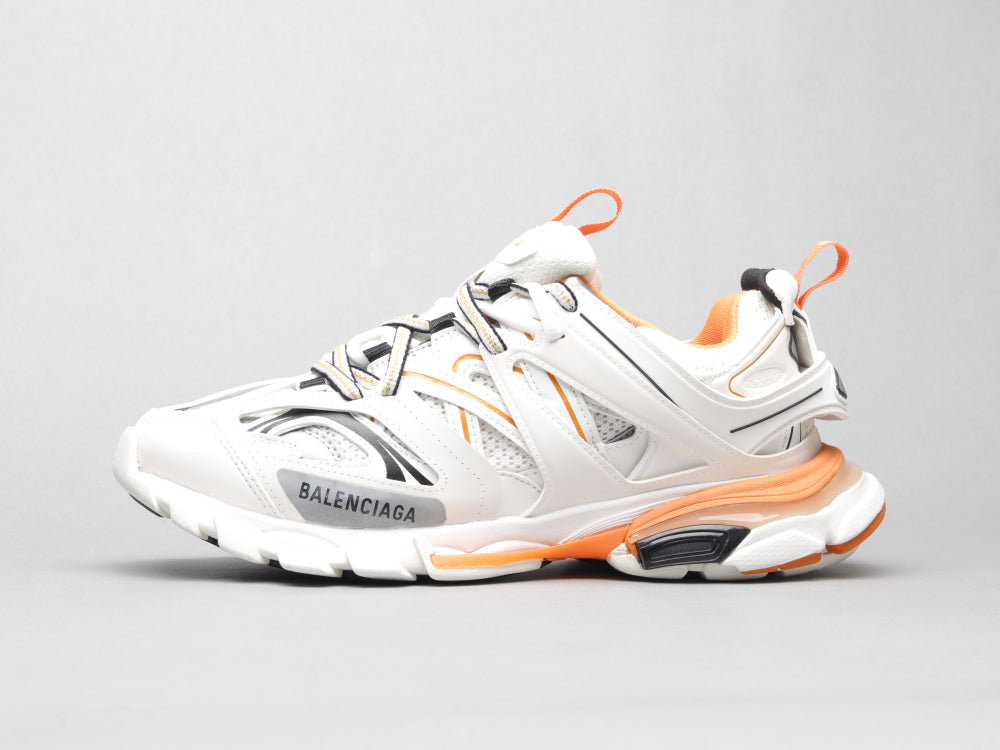 EI -Bla Track Orange White Sneaker