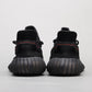 EI -Yzy 350 Black And Red Sneaker