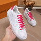 EI -LUV Time Out Pink And White Sneaker