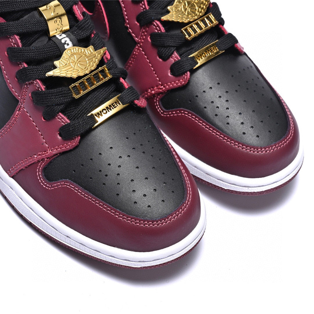 EI -AJ1 low wine red metal wings