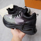 EI -LUV Run Away Purple Black Sneaker