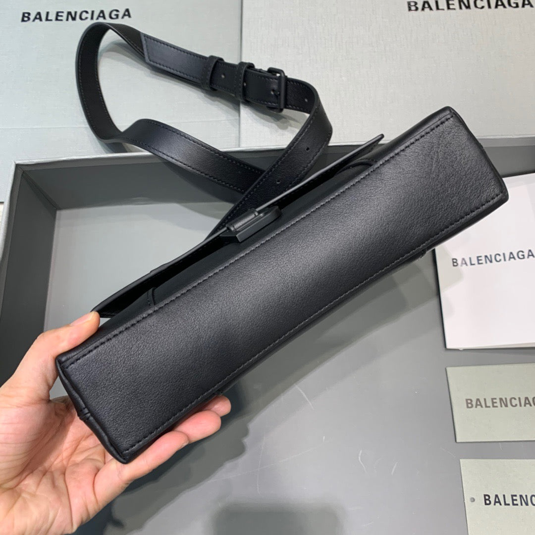 Balen Downtown XS Shoulder Bag In Black, For Women,  Bags 10in/25cm