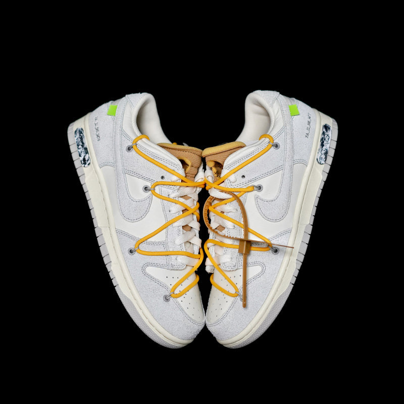 EI -OW x Dunk (NO.39) yellow shoelace brown buckle