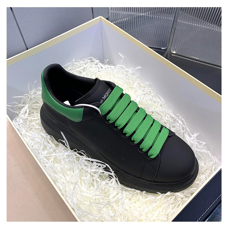 Alexander McQueen Oversized Sneaker Black/Green For Men
