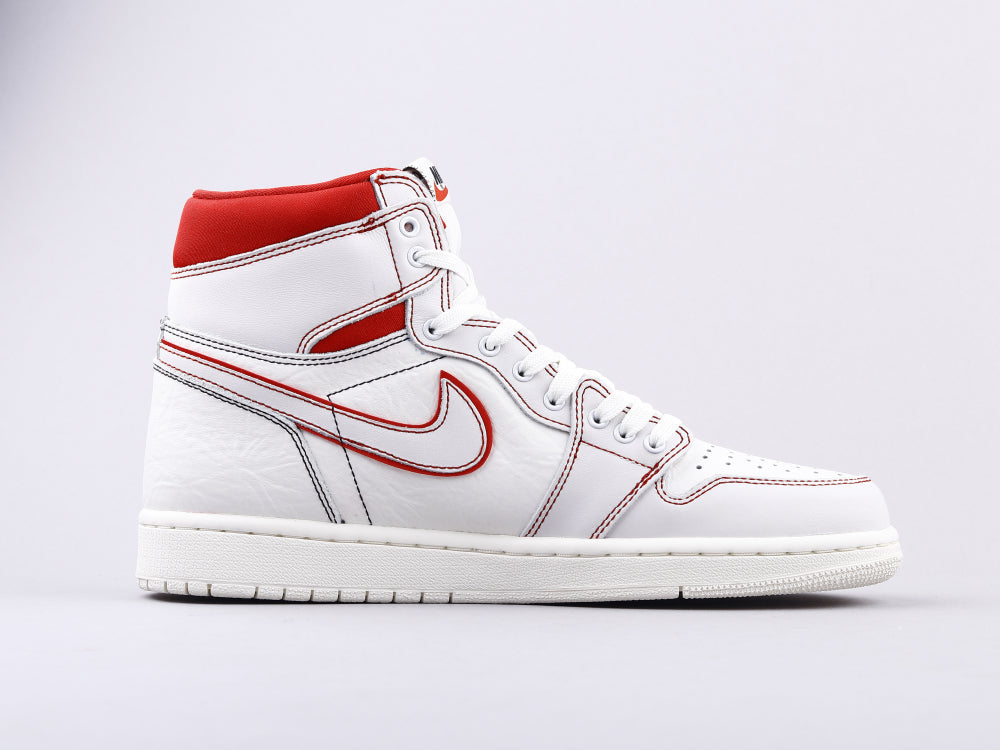 EI -AJ1 white and red manuscript