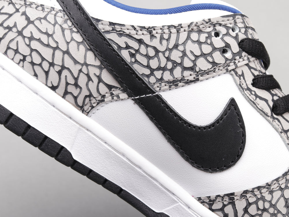 EI -"NKE Dunk SB Low Sup White Cement"