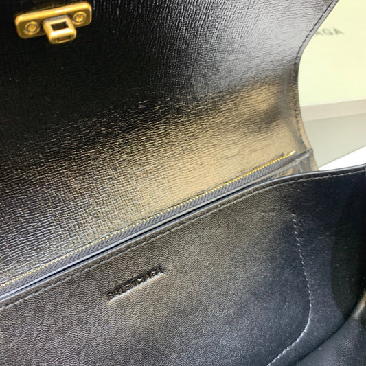 Balen Gossip Small Shoulder Bag Black, For Women,  Bags 9.1in/23cm