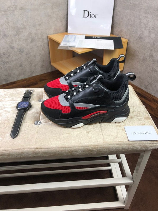 EI -DIR B22 Black And Red Sneaker