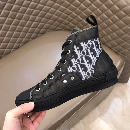 EI -DIR B23 Black HIGH-TOP SNEAKER