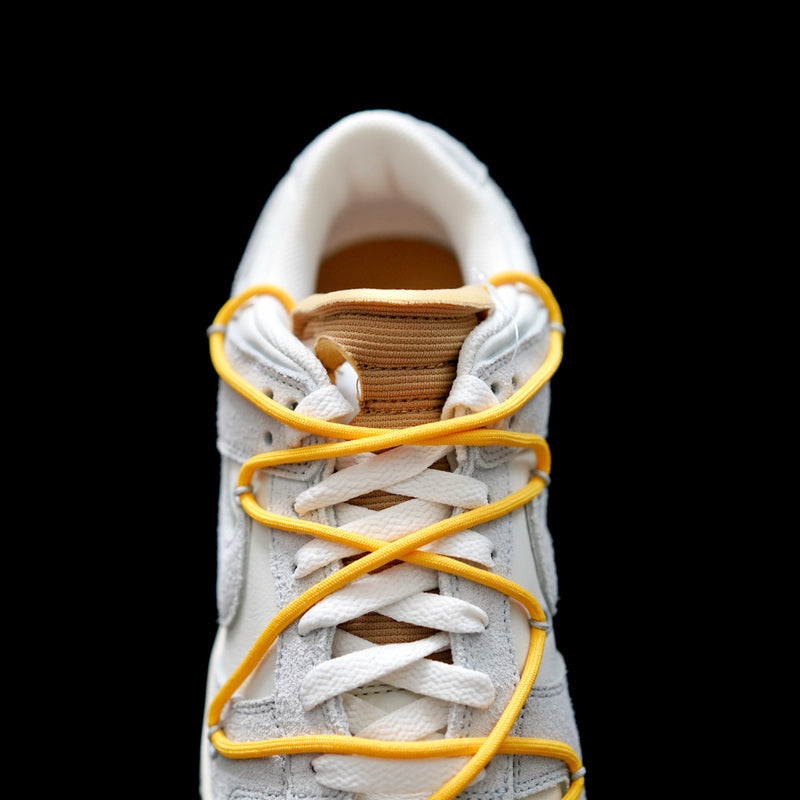 EI -OW x Dunk (NO.39) yellow shoelace brown buckle