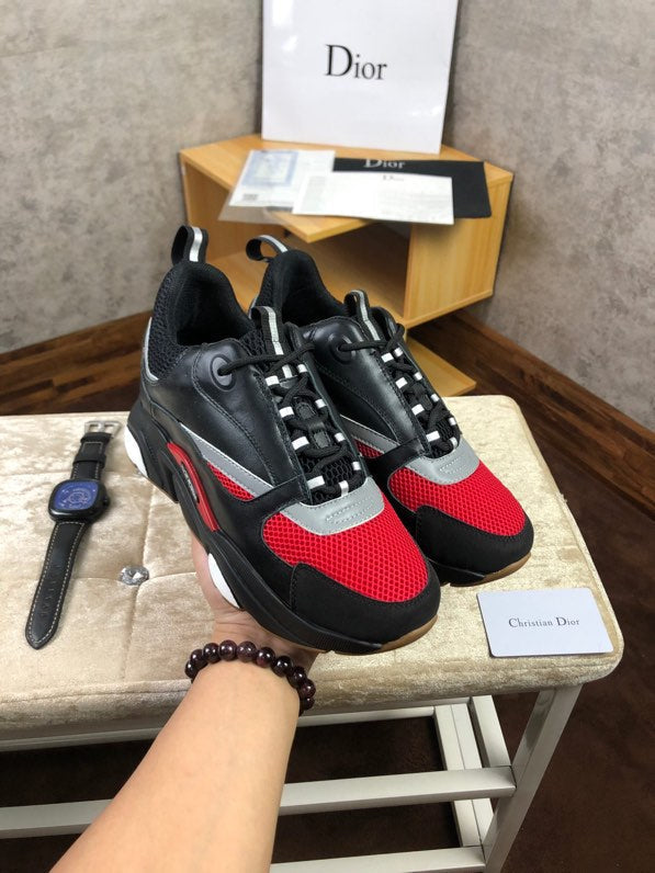 EI -DIR B22 Black And Red Sneaker