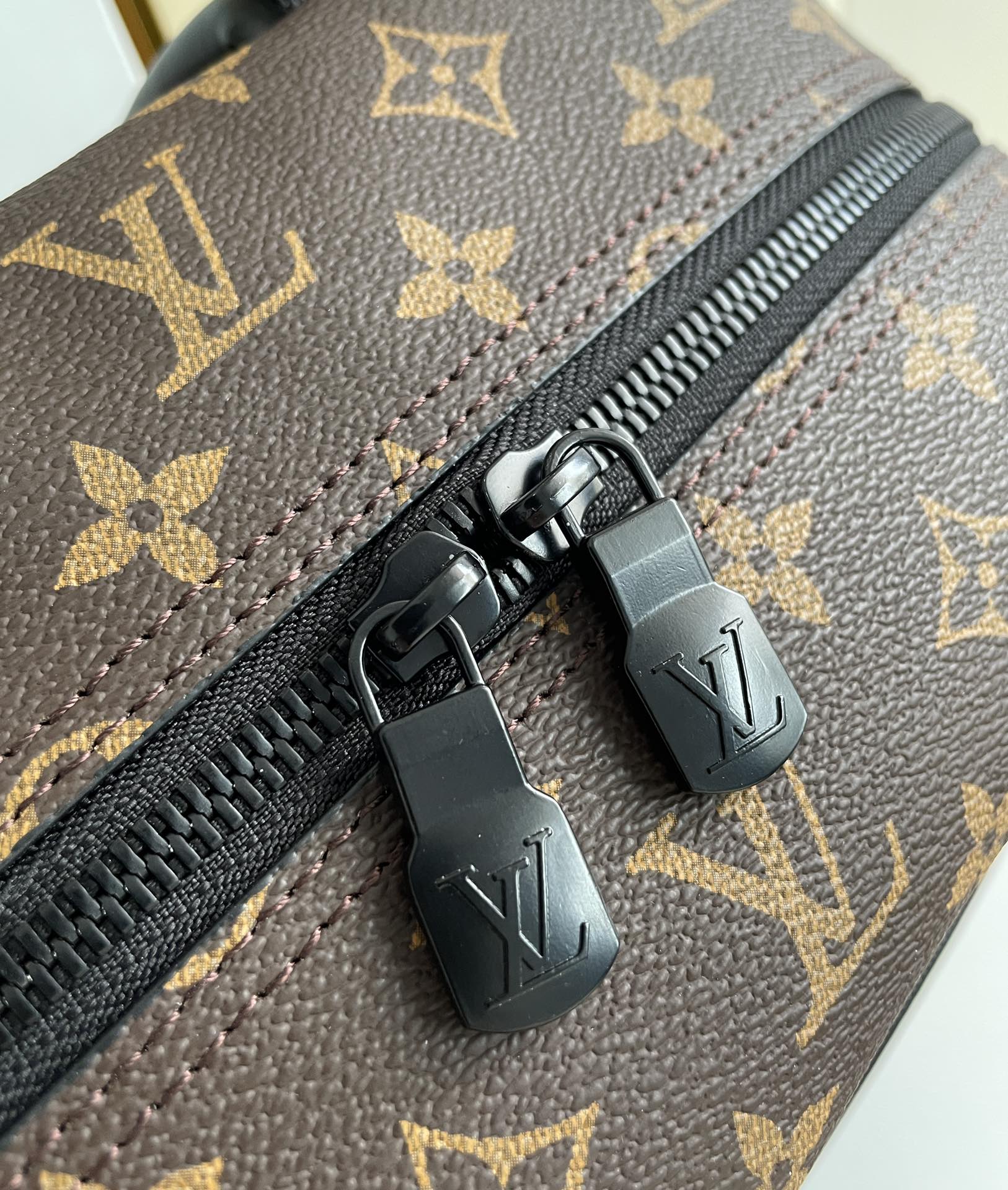 LV Dean Backpack Monogram Macassar Canvas For Men Bags 42cm LV M45335 Vechatti