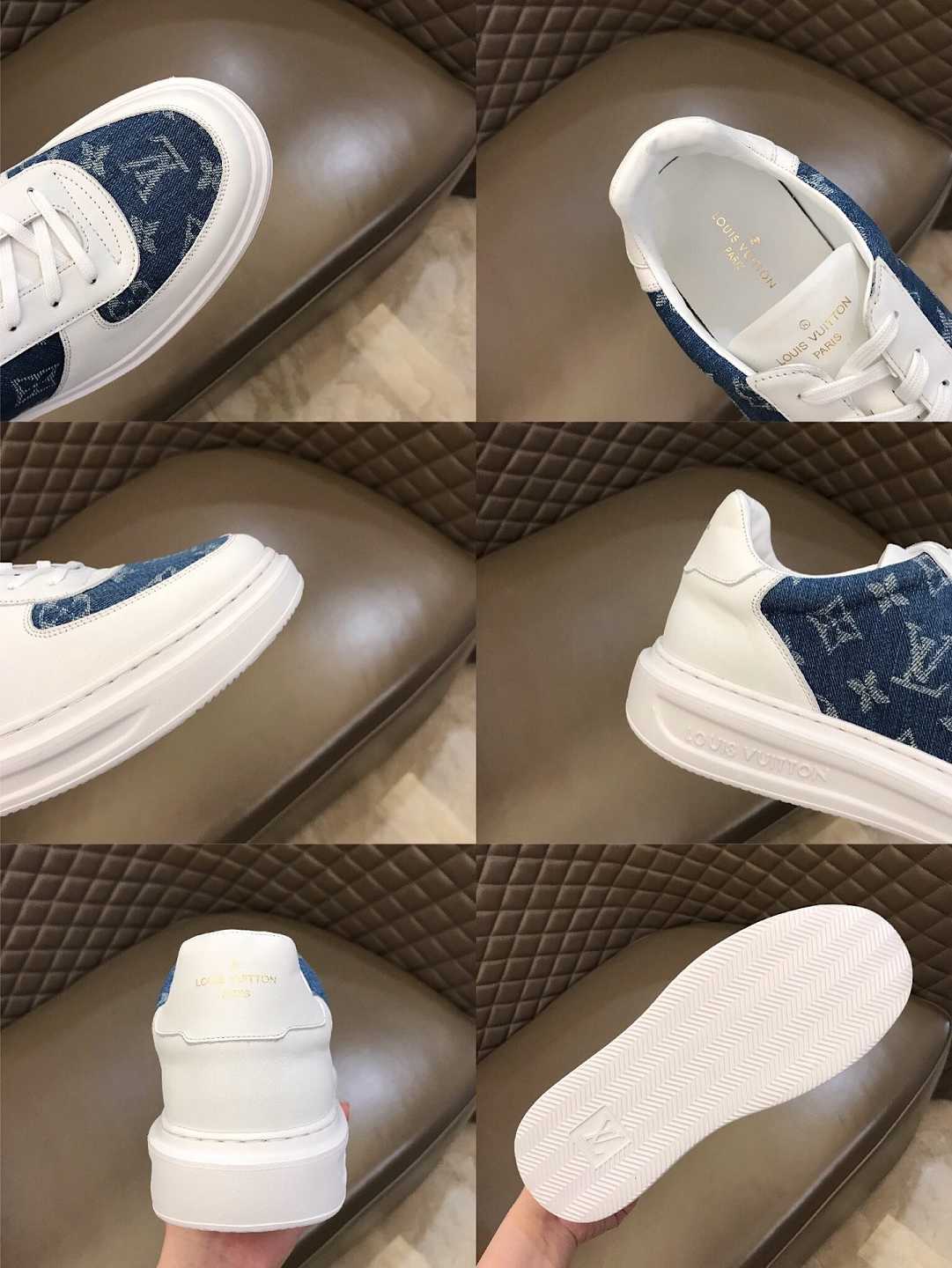 EI -LUV Beverly Hills Blue Sneaker