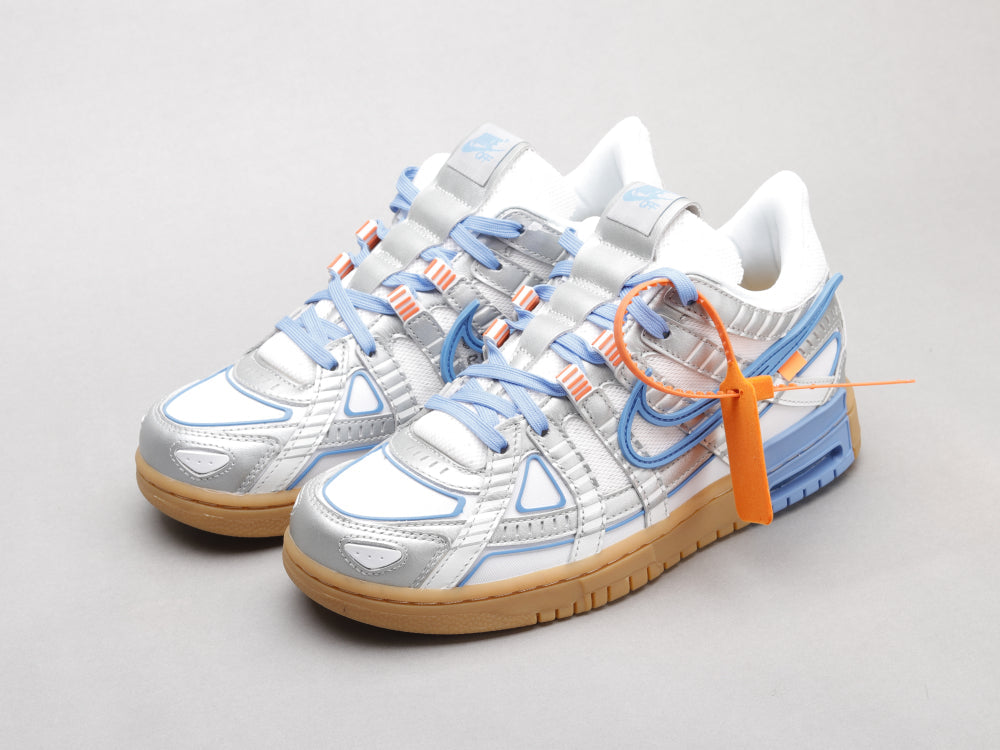 EI -OW x Rubber Dunk North Carolina Blue