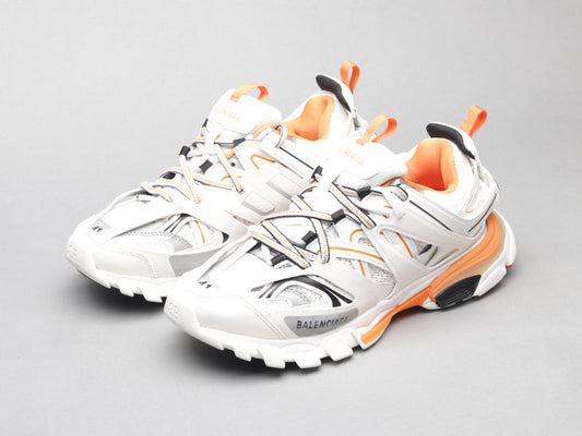 EI -Bla Track Orange White Sneaker