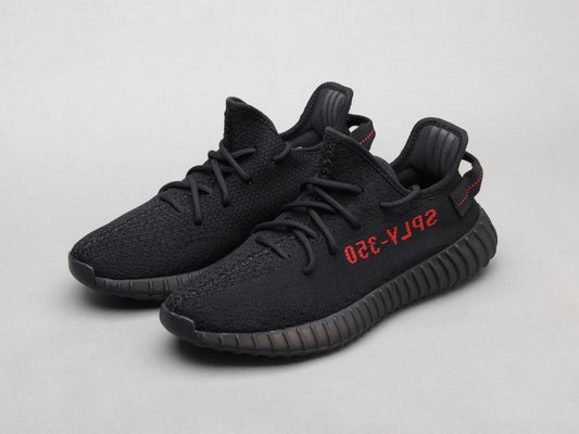 EI -Yzy 350 Black And Red Sneaker