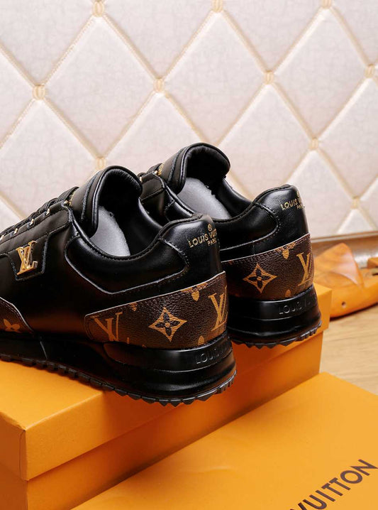 EI -LUV Beverly Hills Hours Black Brown Sneaker