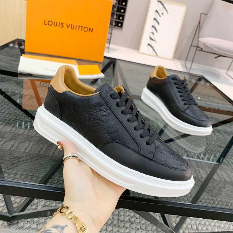 EI -Luv CEnogram Black Sneaker