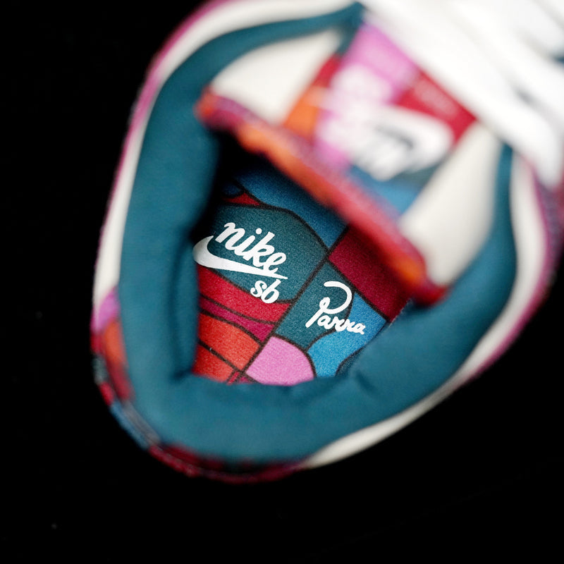 EI -Parra x SB Dunk Low