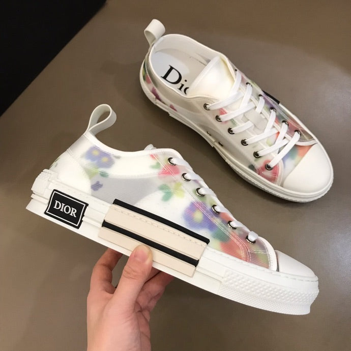 EI -DIR B23 Flowers Print LOW-TOP SNEAKER