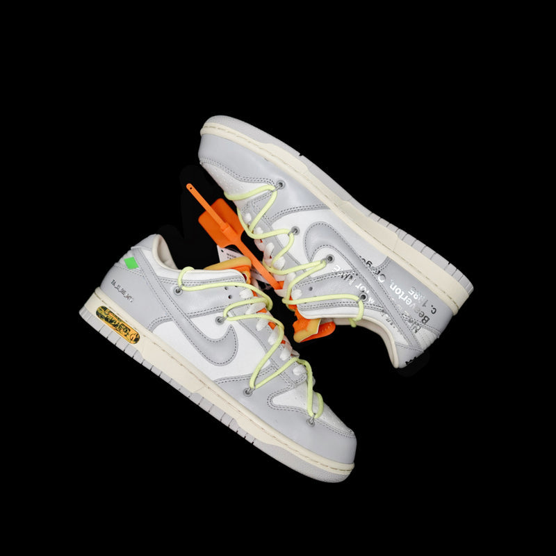 EI -OW x Dunk (NO.43) green shoelace orange buckle