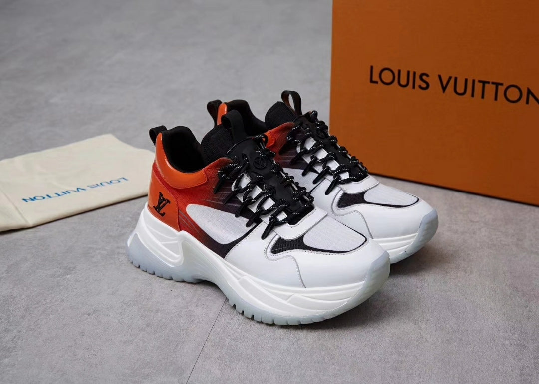 EI -LUV Run Away Pulse Orange Sneaker