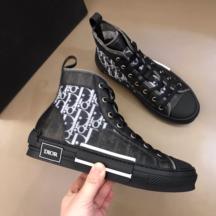 EI -DIR B23 Black HIGH-TOP SNEAKER