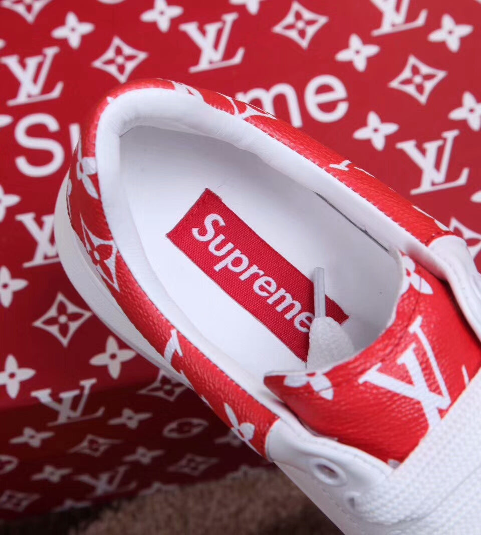 EI -LUV AC Sup Red White Sneaker