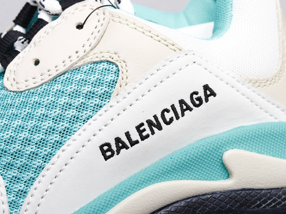 EI -Bla Triple S Tiffany Green Sneaker