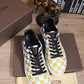 EI -LUV Black And Yellow Sneaker