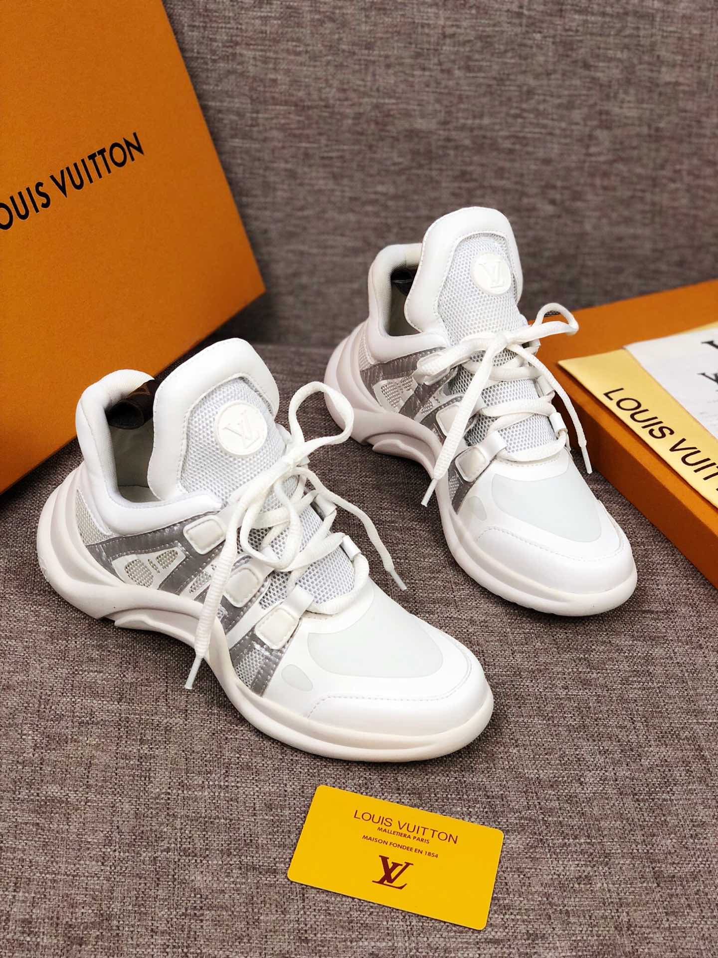 EI -LUV Archlight White Sneaker