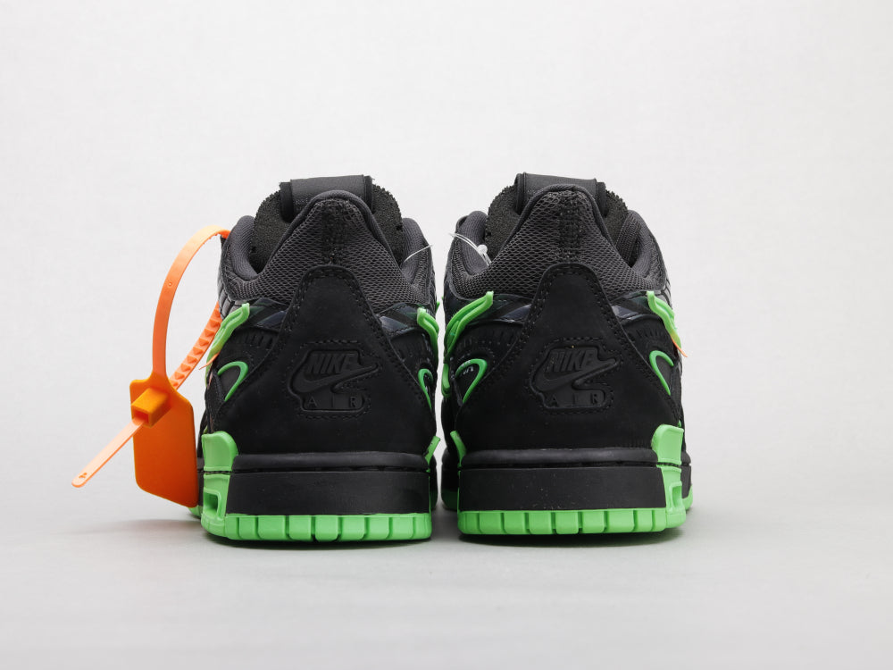 EI -OW x Rubber Dunk Black & Green