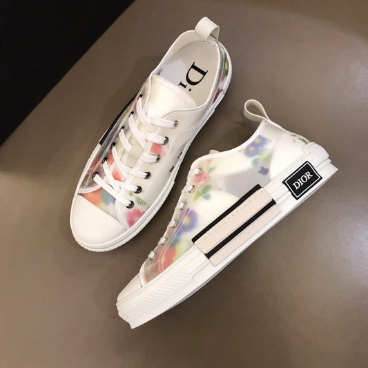 EI -DIR B23 Flowers Print LOW-TOP SNEAKER