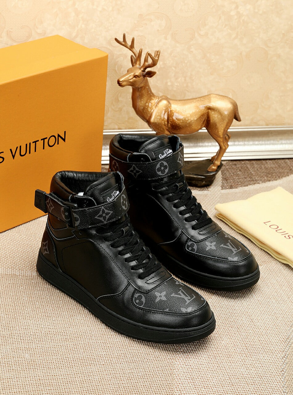 EI -LUV Bombox Boot Black Sneaker