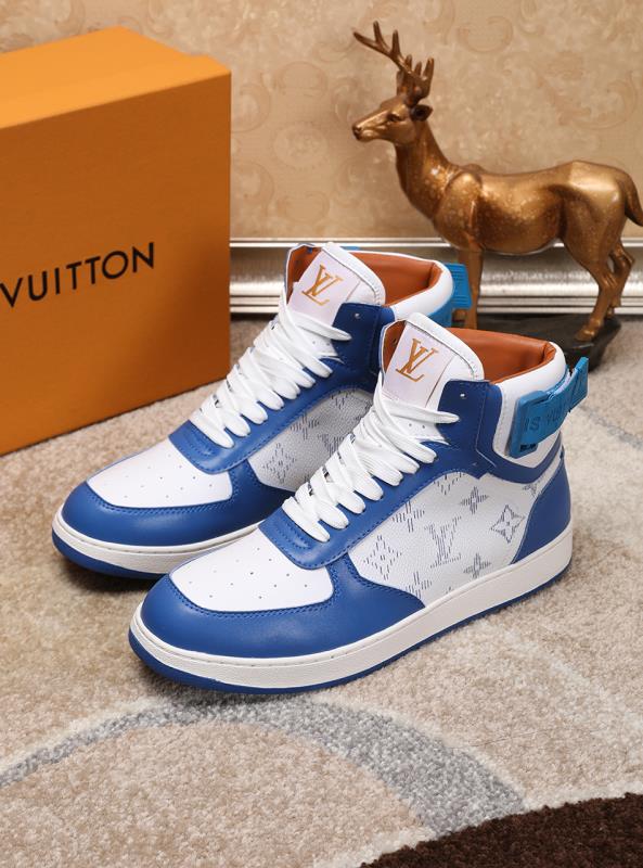 EI -LUV Rivoli High Blue Sneaker