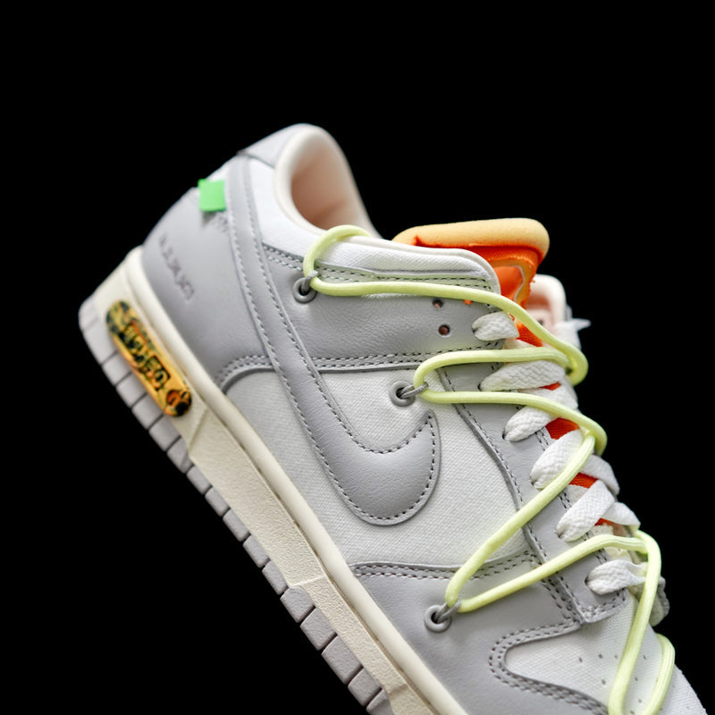 EI -OW x Dunk (NO.43) green shoelace orange buckle