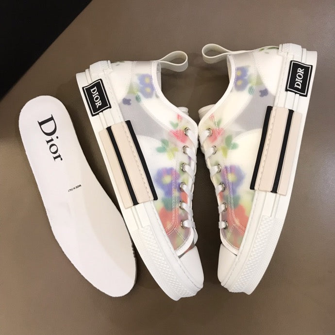 EI -DIR B23 Flowers Print LOW-TOP SNEAKER