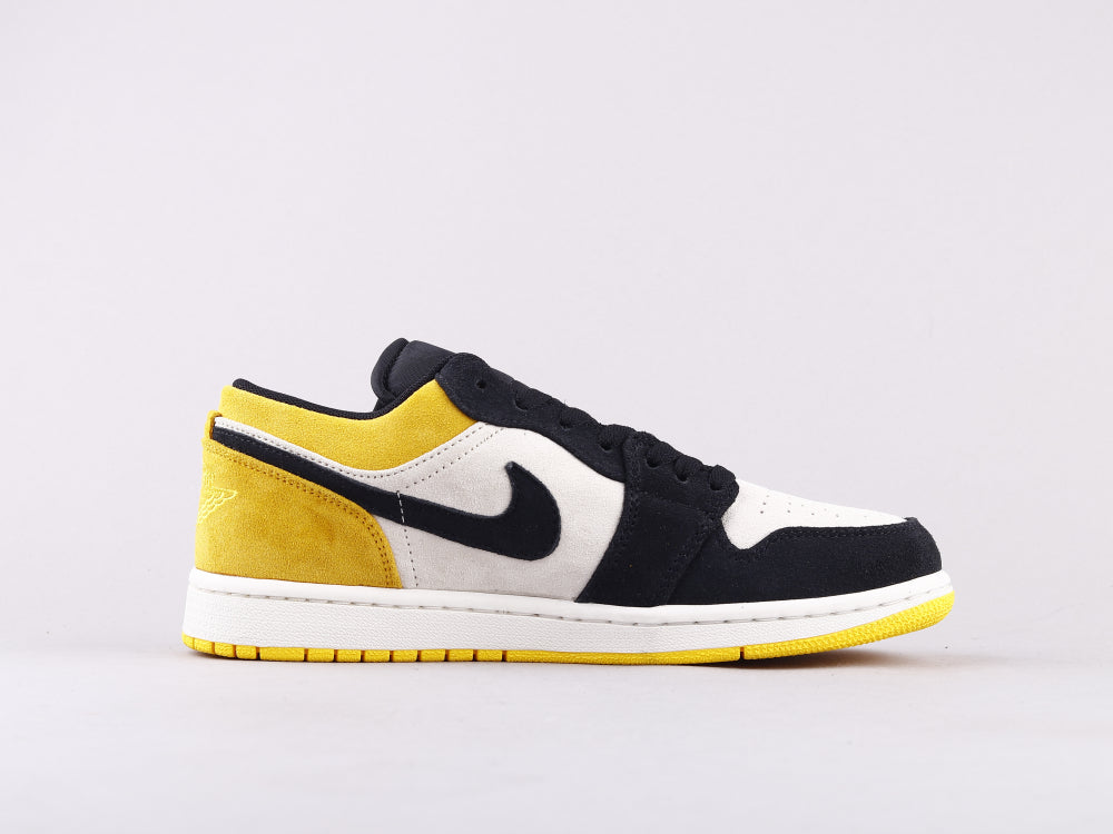 EI -AJ1 black and yellow toes